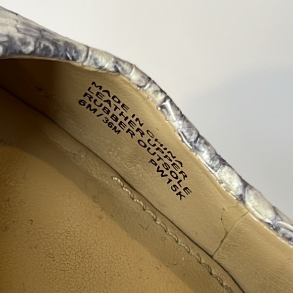 Michael Kors Snake Skin Print Heels PW15K Size 6 - Picture 9 of 9